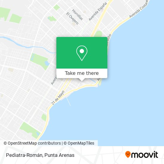Pediatra-Román map