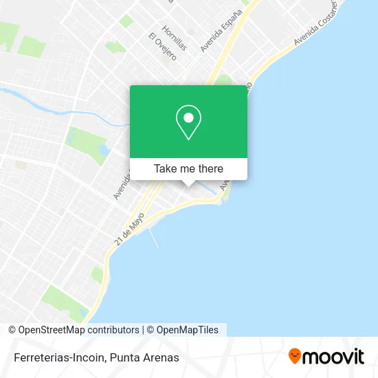 Mapa de Ferreterias-Incoin