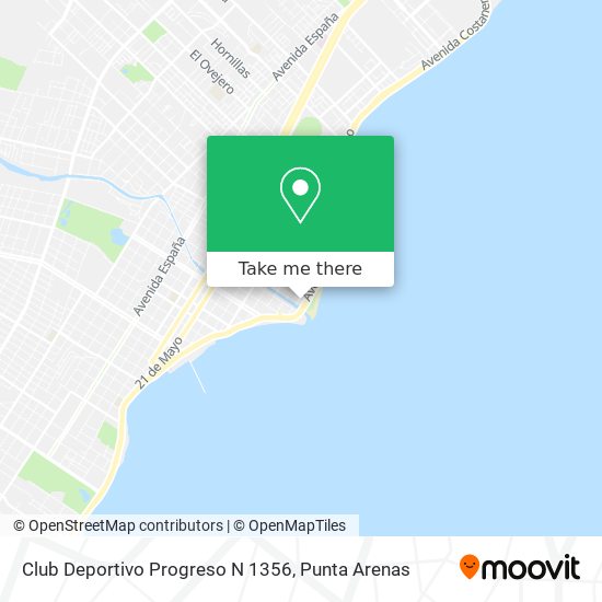 Mapa de Club Deportivo Progreso N 1356