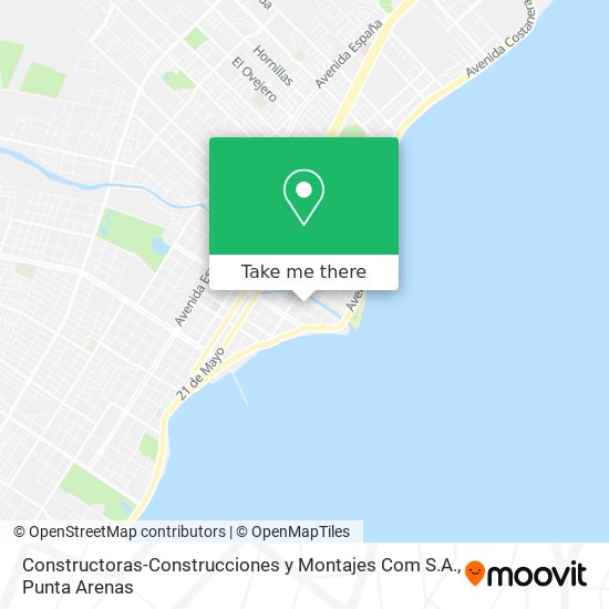 Mapa de Constructoras-Construcciones y Montajes Com S.A.