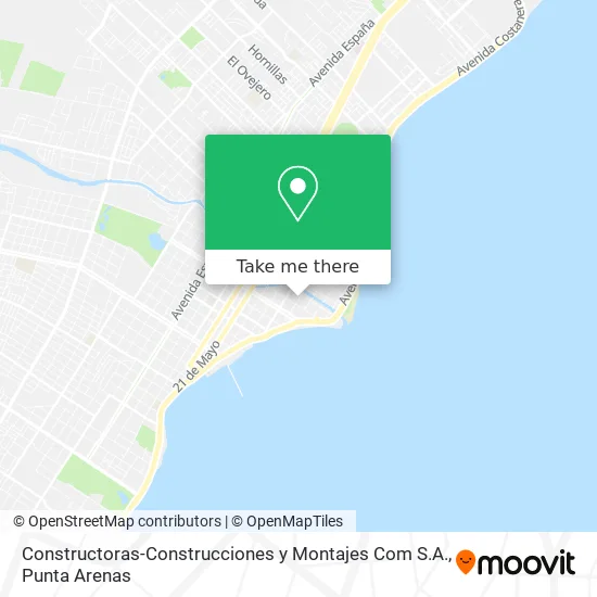 Constructoras-Construcciones y Montajes Com S.A. map