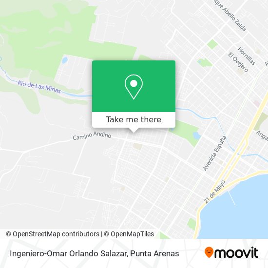 Ingeniero-Omar Orlando Salazar map