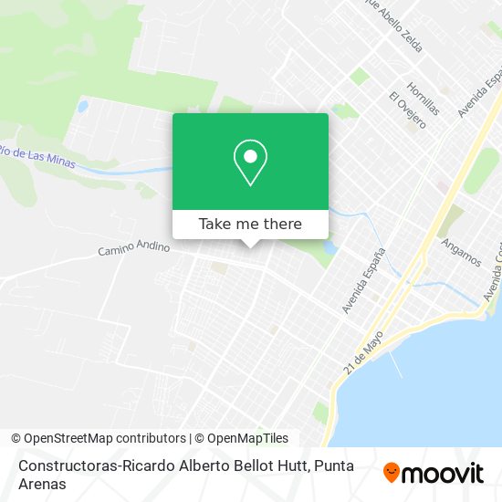 Constructoras-Ricardo Alberto Bellot Hutt map
