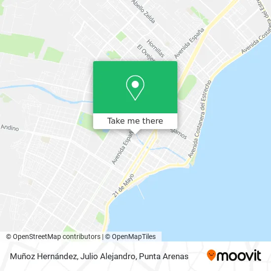 Muñoz Hernández, Julio Alejandro map