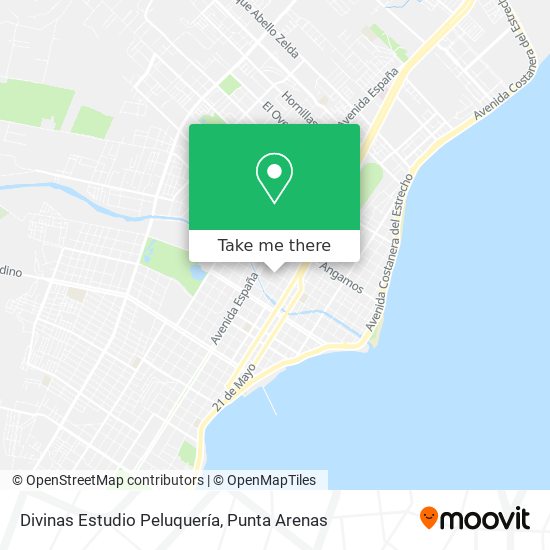 Divinas Estudio Peluquería map