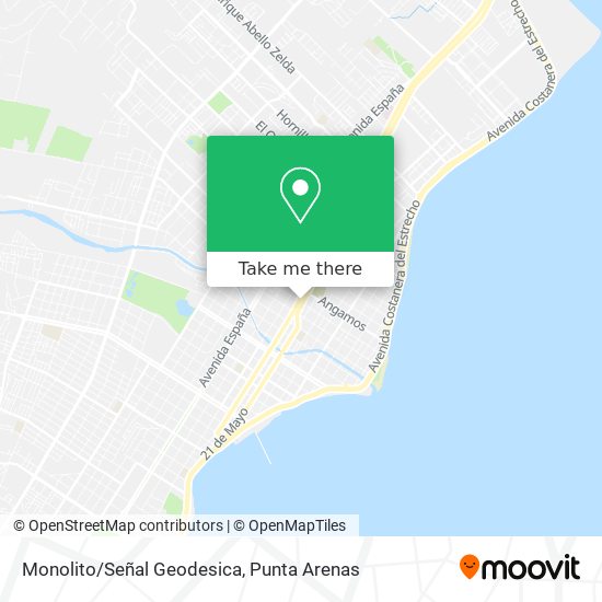 Monolito/Señal Geodesica map