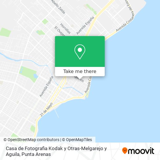 Casa de Fotografia Kodak y Otras-Melgarejo y Aguila map