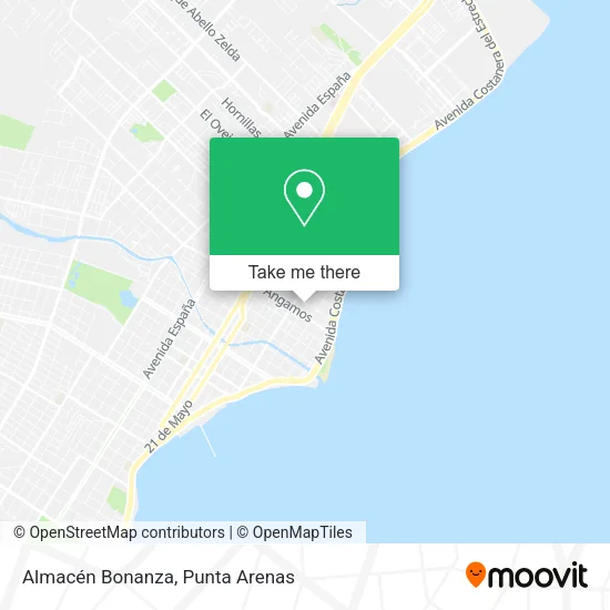 Almacén Bonanza map