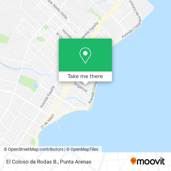 Mapa de El Coloso de Rodas B.