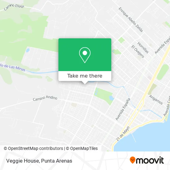 Veggie House map