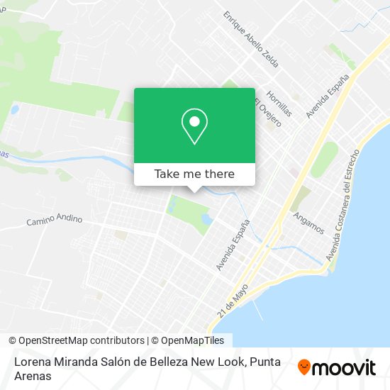Lorena Miranda Salón de Belleza New Look map
