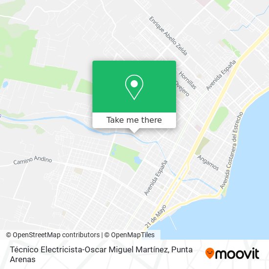 Técnico Electricista-Oscar Miguel Martínez map