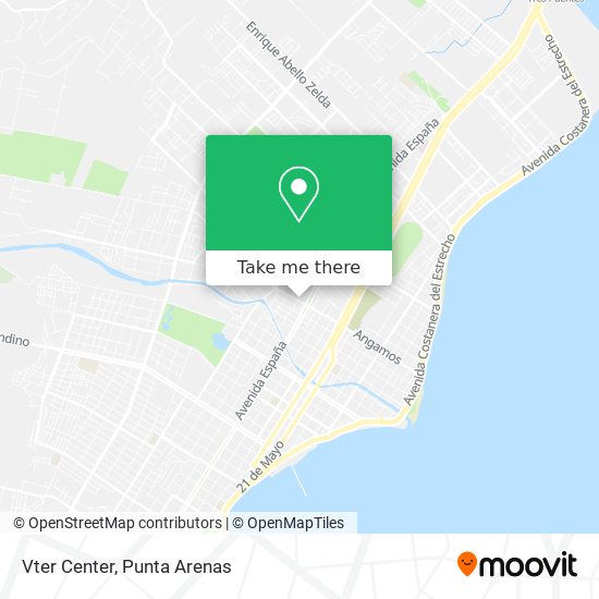 Mapa de Vter Center