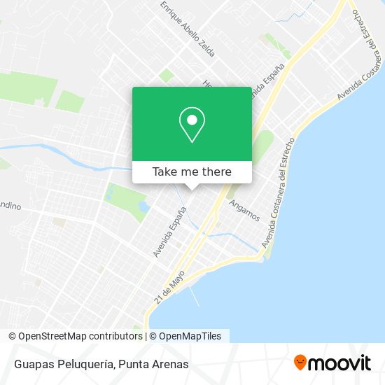 Mapa de Guapas Peluquería