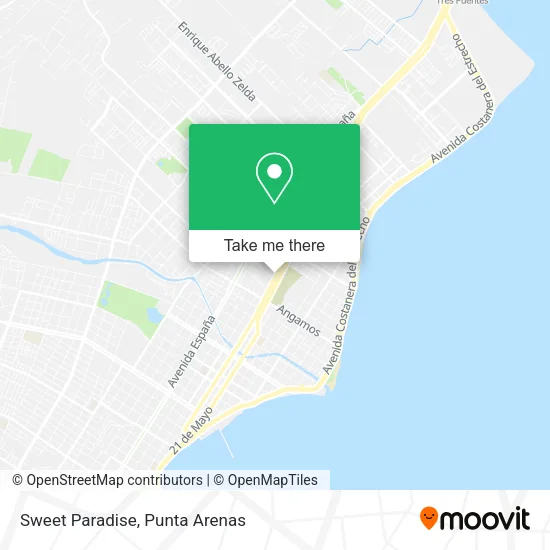 Sweet Paradise map
