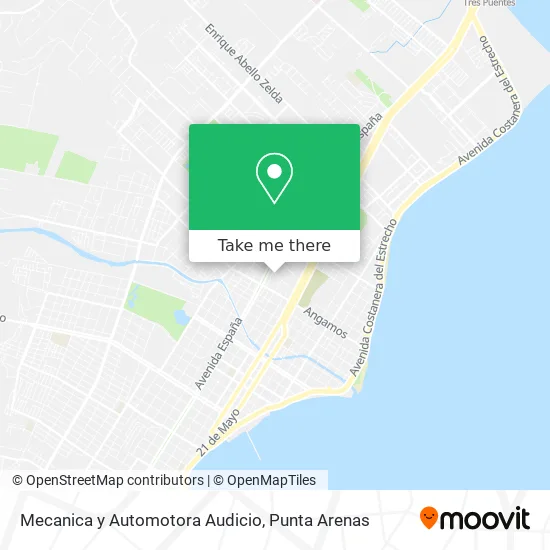 Mecanica y Automotora Audicio map