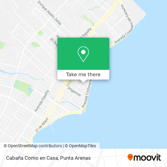 Cabaña Como en Casa map