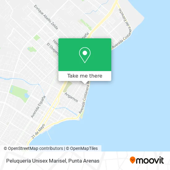 Peluquería Unisex Marisel map