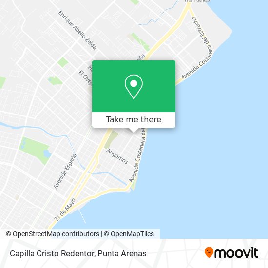 Capilla Cristo Redentor map