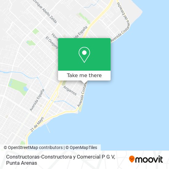 Constructoras-Constructora y Comercial P G V map