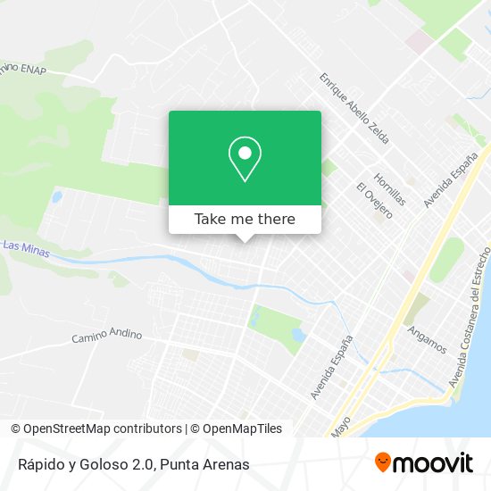 Rápido y Goloso 2.0 map