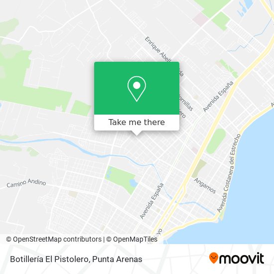 Mapa de Botillería El Pistolero