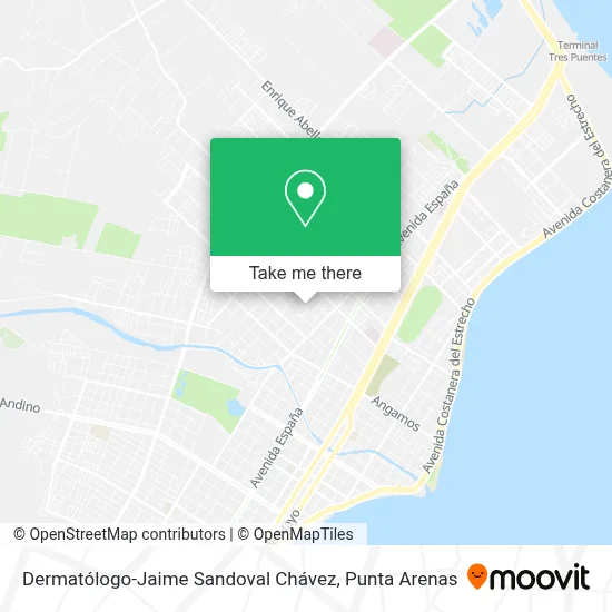 Dermatólogo-Jaime Sandoval Chávez map