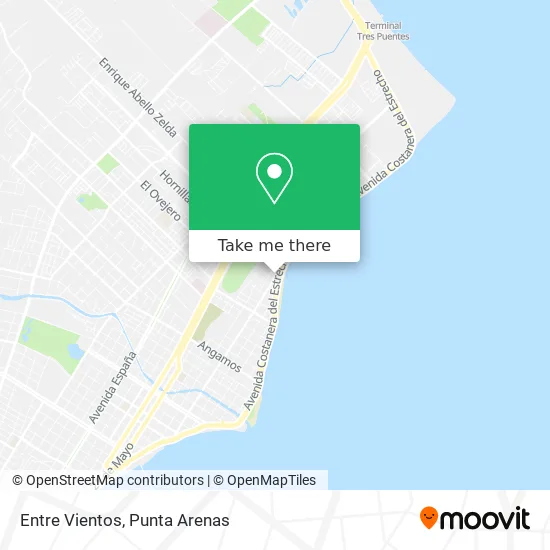 Entre Vientos map