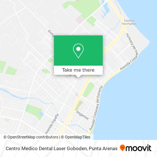 Mapa de Centro Medico Dental Laser Goboden