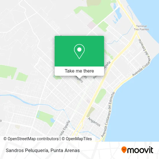 Sandros Peluquería map