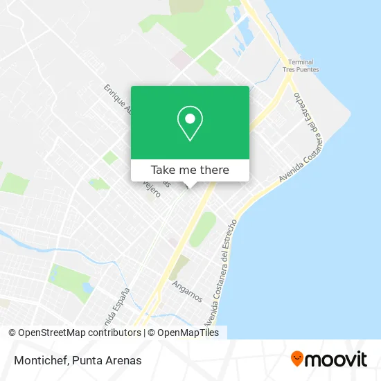 Montichef map