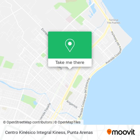 Centro Kinésico Integral Kiness map