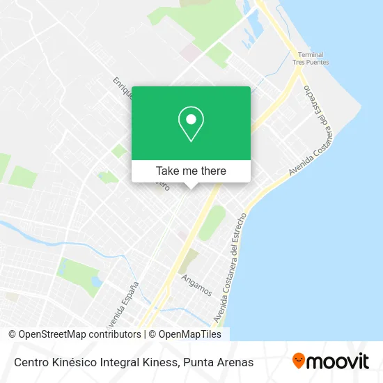 Centro Kinésico Integral Kiness map