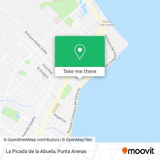 Mapa de La Picada de la Abuela