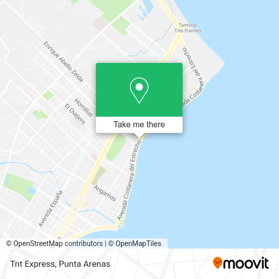 Tnt Express map