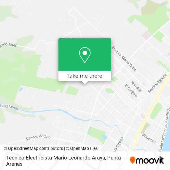 Mapa de Técnico Electricista-Mario Leonardo Araya