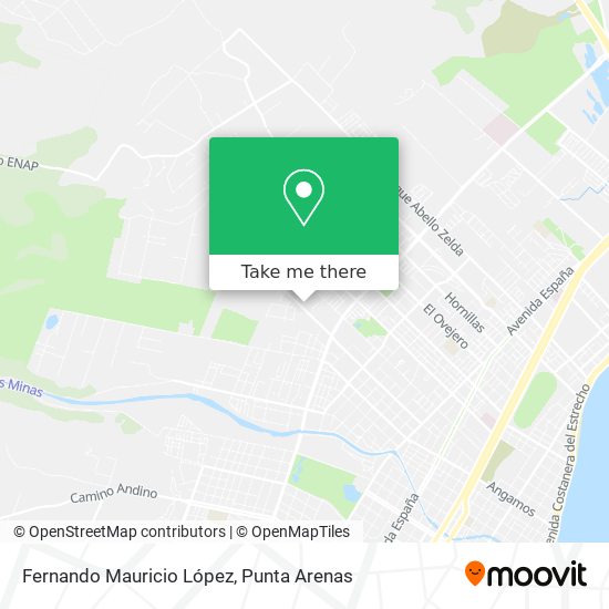 Fernando Mauricio López map