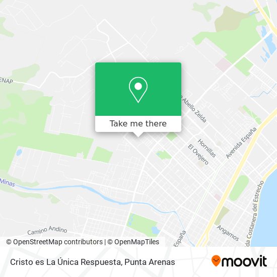 Cristo es La Única Respuesta map