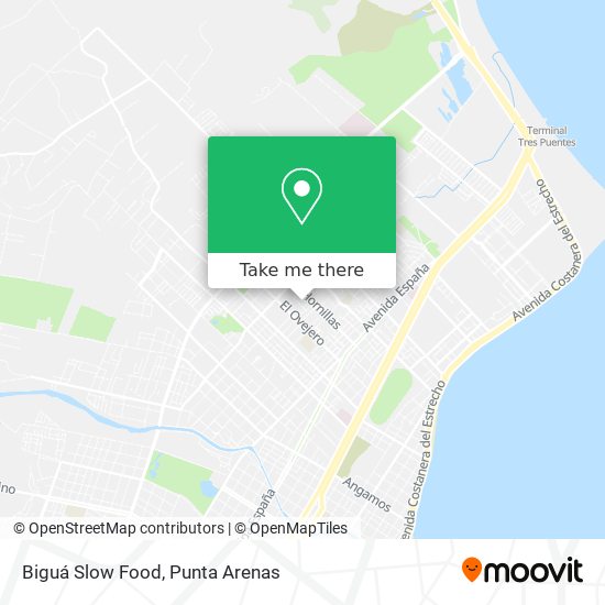 Biguá Slow Food map