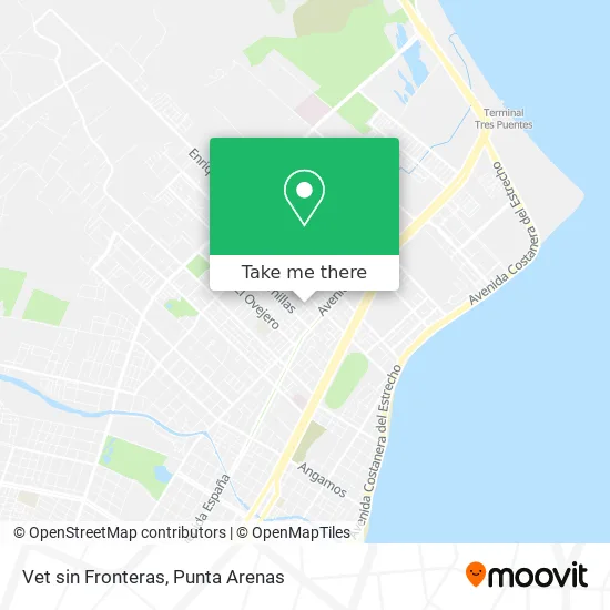 Vet sin Fronteras map