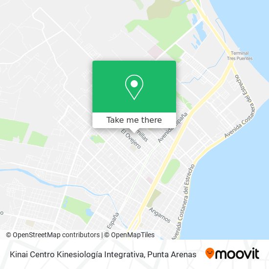 Kinai Centro Kinesiología Integrativa map