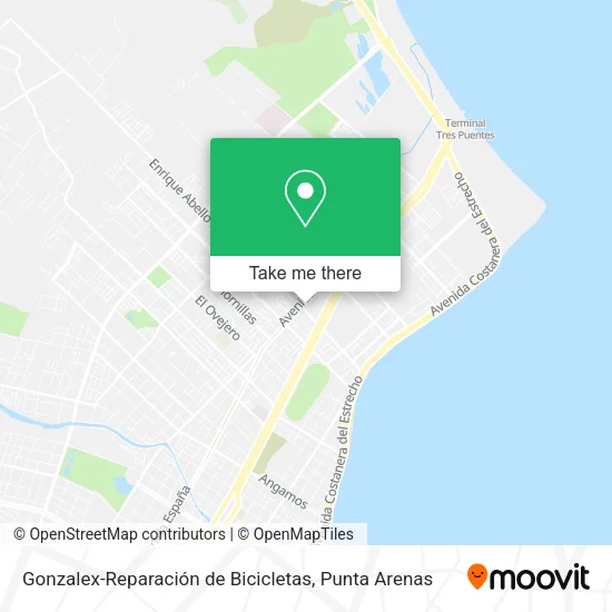 Gonzalex-Reparación de Bicicletas map