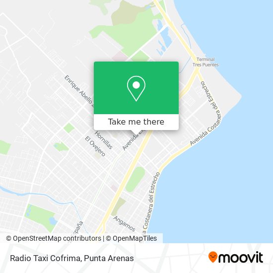 Radio Taxi Cofrima map