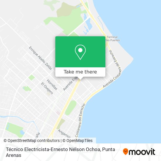 Mapa de Técnico Electricista-Ernesto Nélson Ochoa