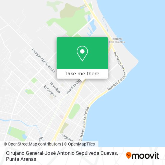 Cirujano General-José Antonio Sepúlveda Cuevas map
