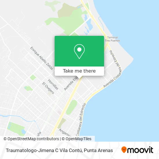 Traumatologo-Jimena C Vila Contú map