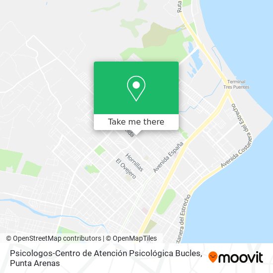 Mapa de Psicologos-Centro de Atención Psicológica Bucles
