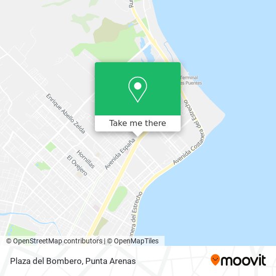 Plaza del Bombero map
