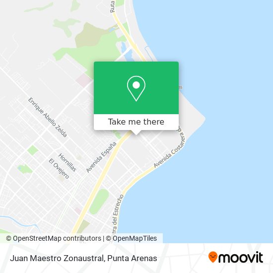 Juan Maestro Zonaustral map