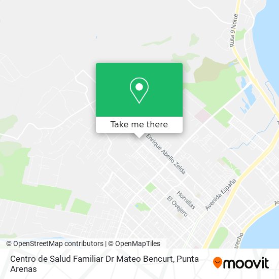 Centro de Salud Familiar Dr Mateo Bencurt map